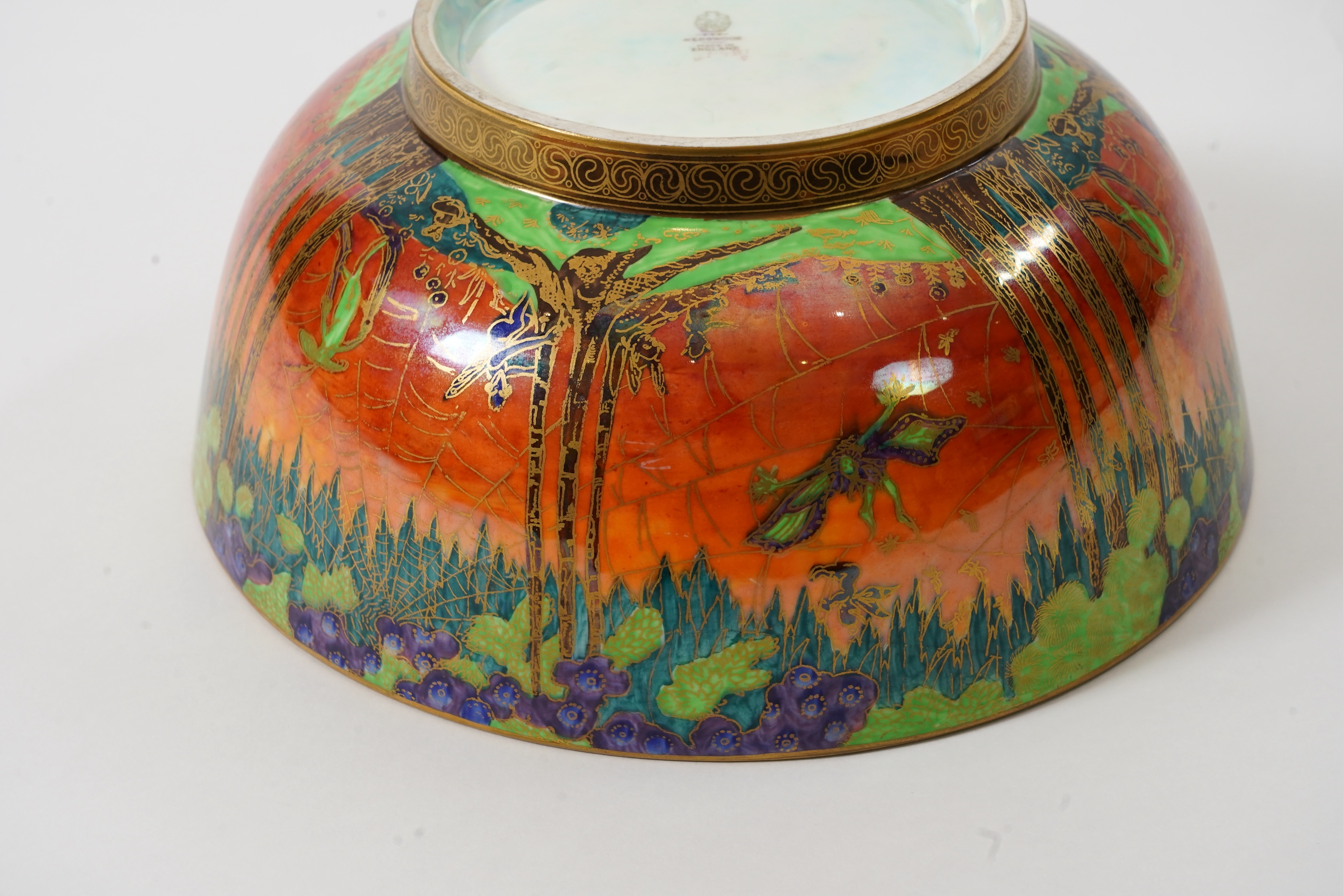 Daisy Makeig-Jones (1881-1945) for Wedgwood: A Fairyland lustre Imperial bowl